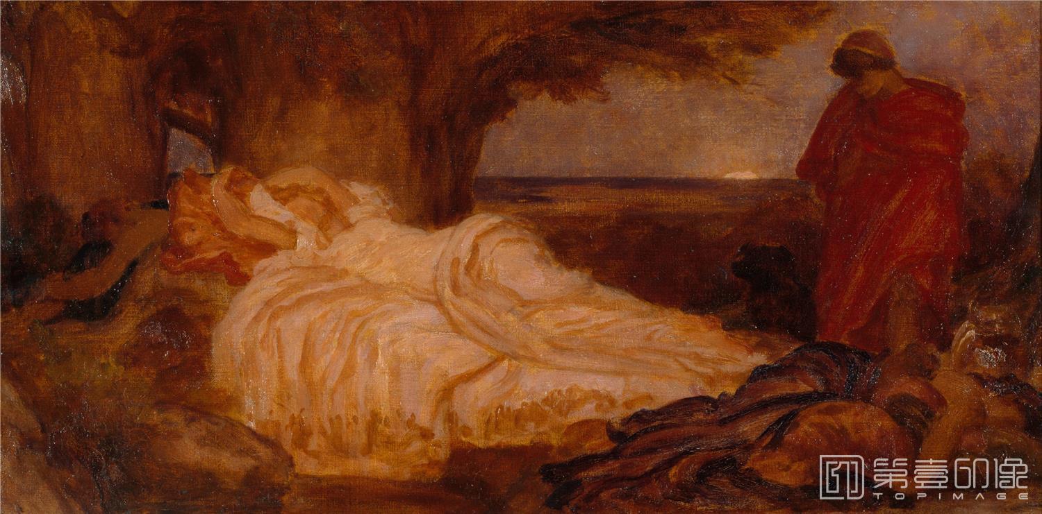 油画-佛雷德里克.莱顿 Frederic Leighton作品集-58
